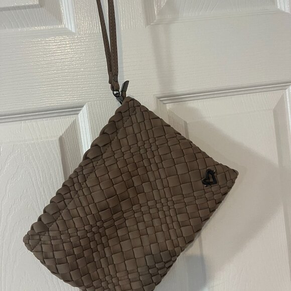 Prene Love Large Woven Tote - Buff Color - Excellent Condition - Picture 5 of 8